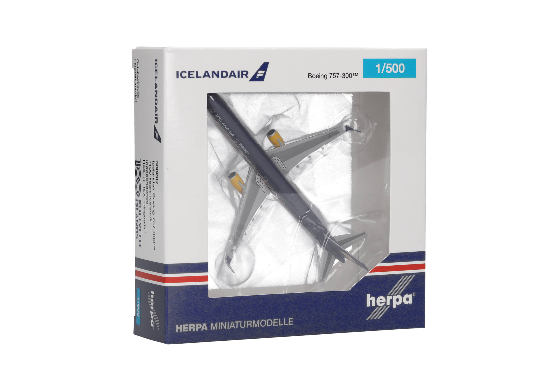 Icelandair Boeing 757-300 "100 Years Icelandic Independence" - TF-ISX "Þingvellir"