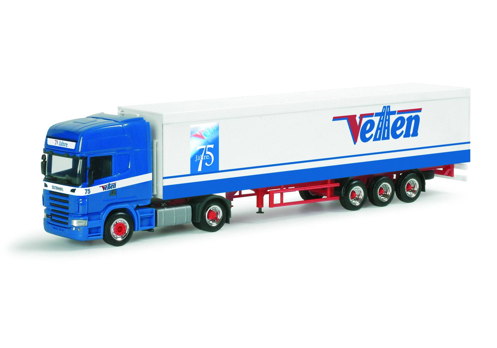 Scania R TL walking floor semitrailer "Vetten"