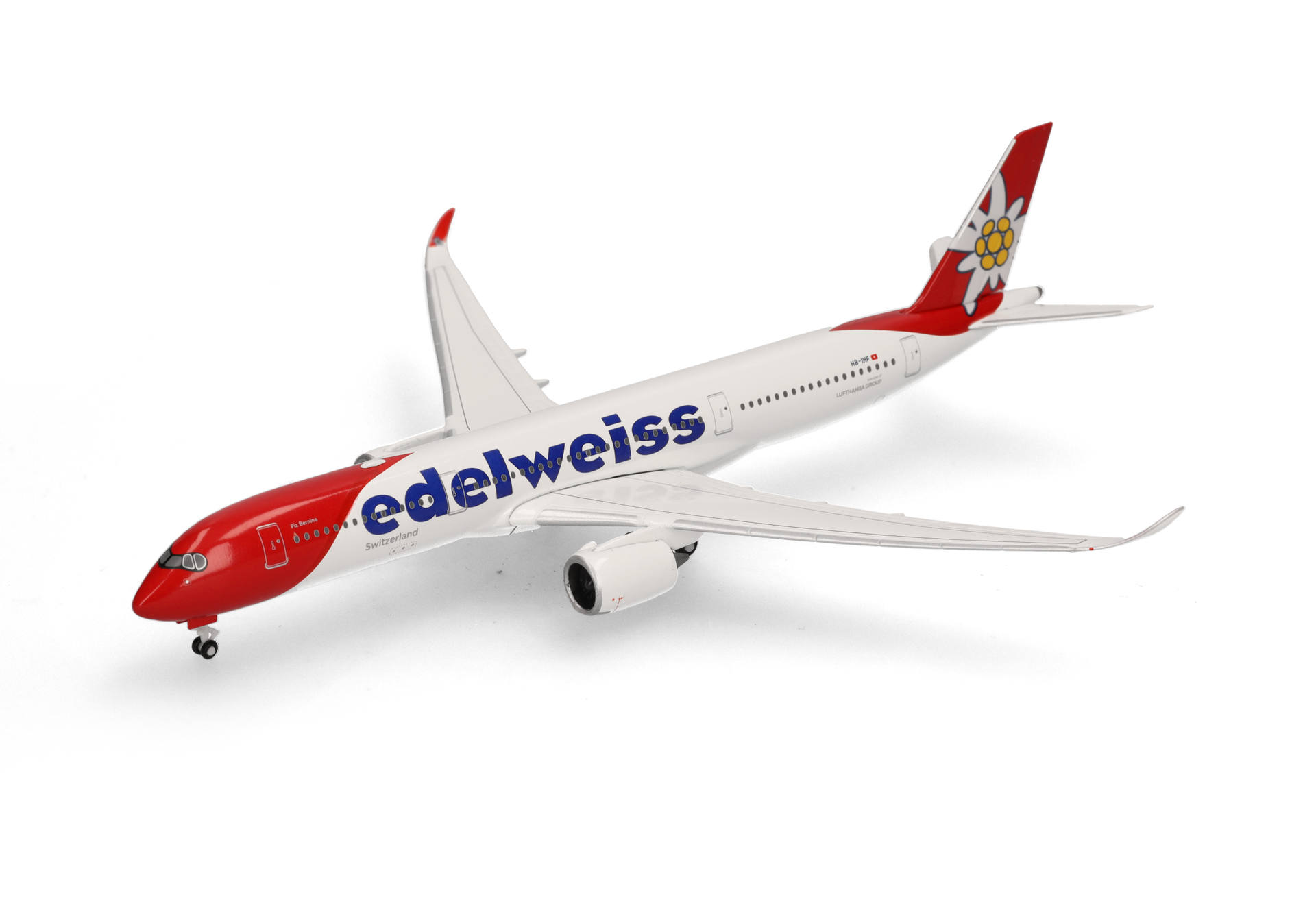 Edelweiss Air Airbus A350-900 - HB-IHF "Piz Bernina"