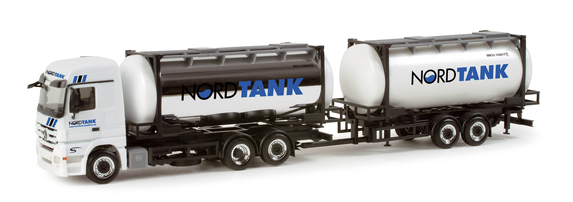 Mercedes-Benz Actros LH interchangeable container trailer "Nordtank"