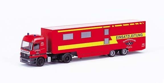 Mercedes-Benz Actros L suitcase saddle train 2A/2A operating line