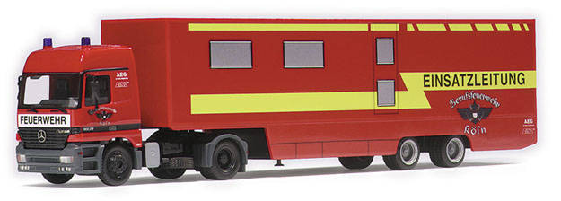 Mercedes-Benz Actros L suitcase saddle train 2A/2A operating line