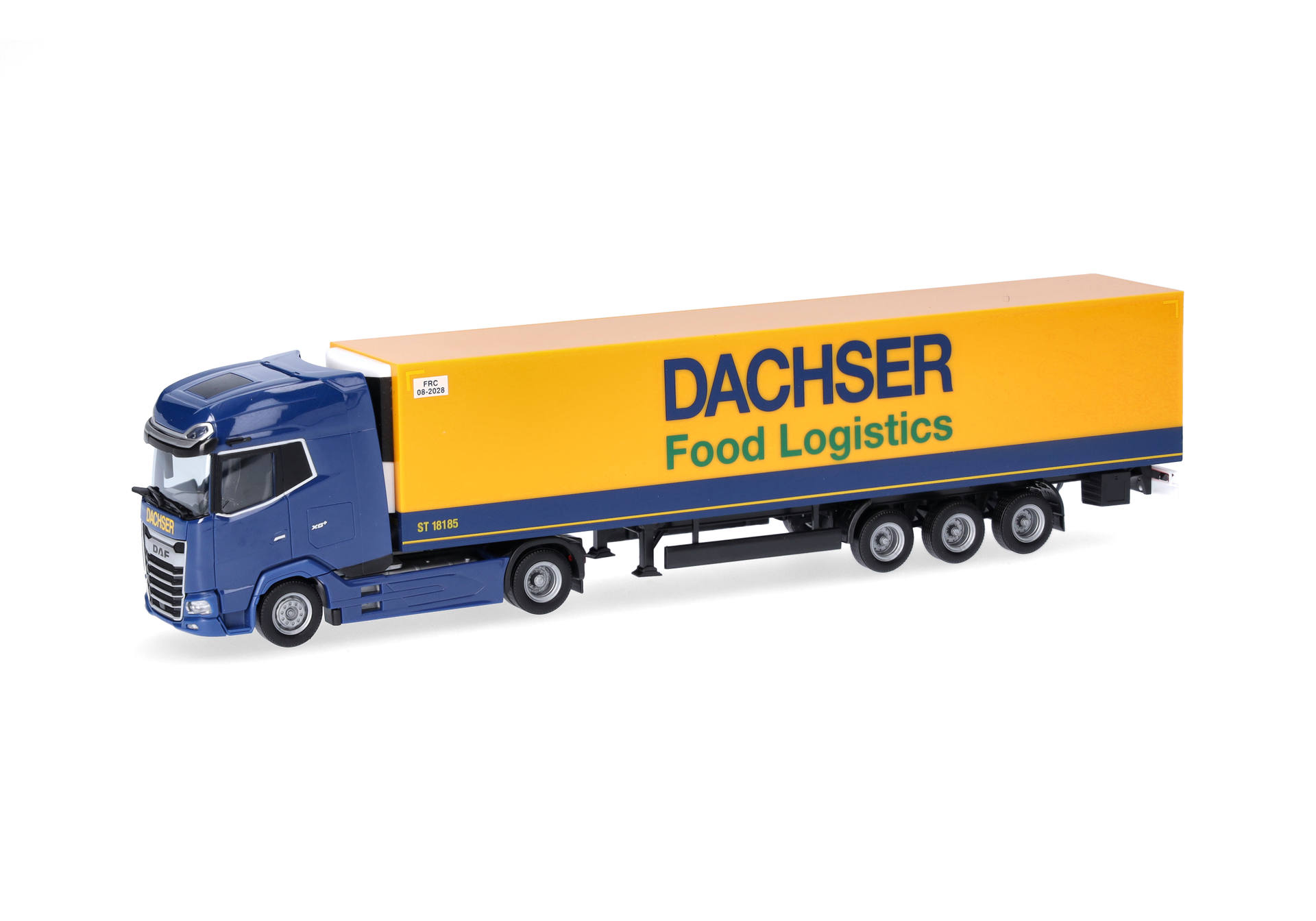 DAF XG+ curtain canvas semitrailer truck "Dachser Intelligent Logistics" (Bavaria/Kempten)