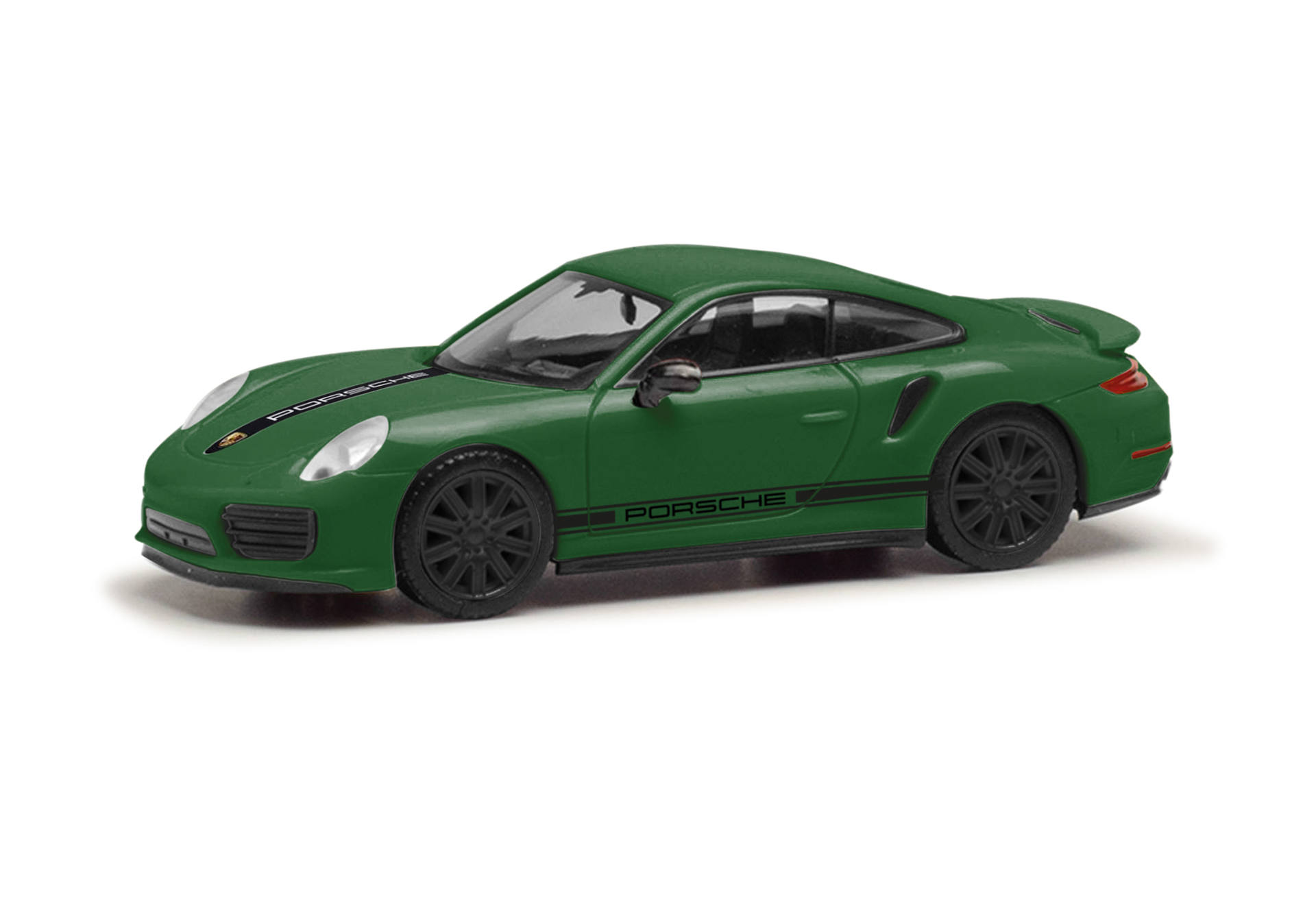 Porsche 911 (991) Turbo, verde british racing green