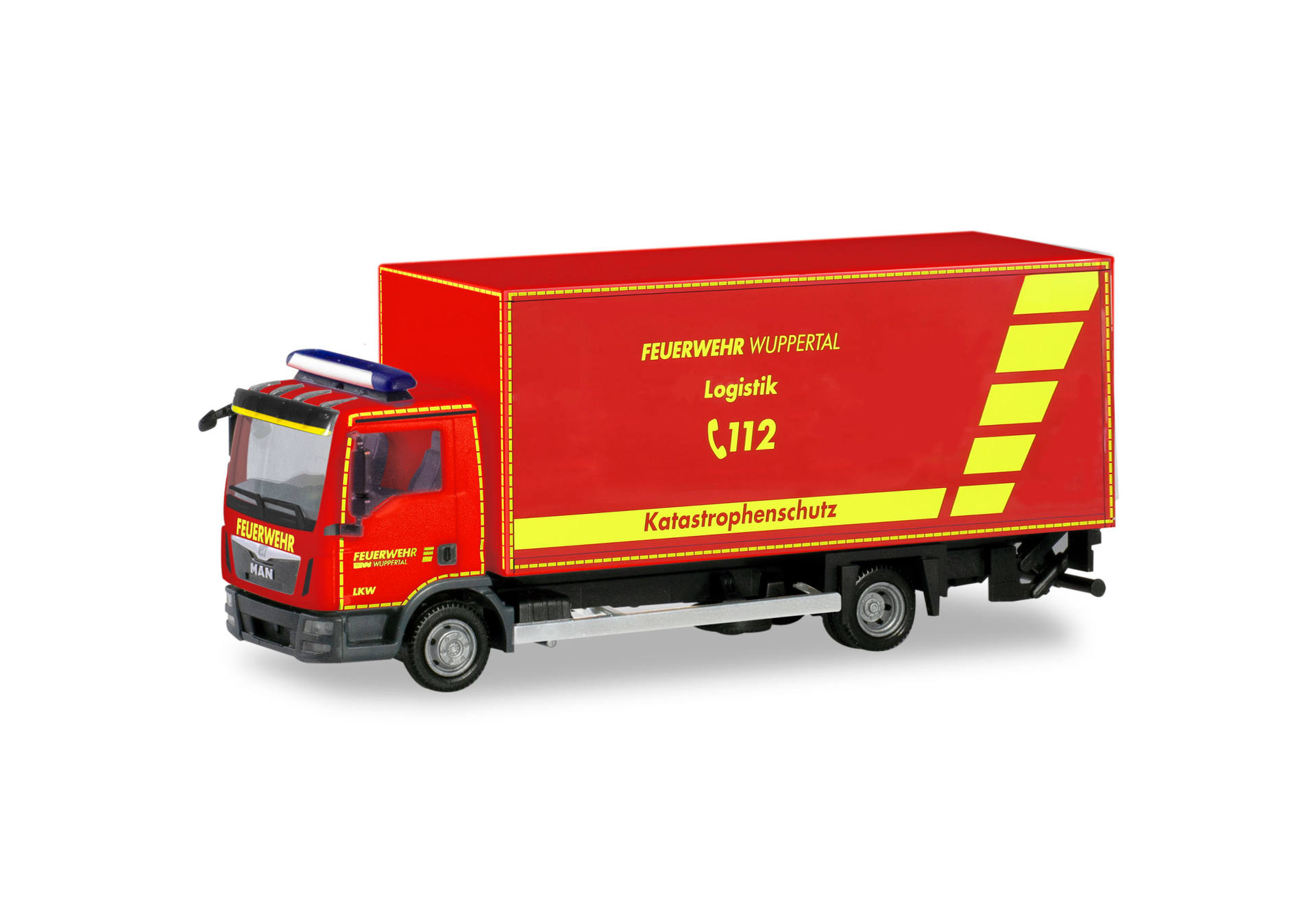 MAN TGL Euro6 Koffer-LKW mit Ladebordwand "Feuerwehr Wuppertal"