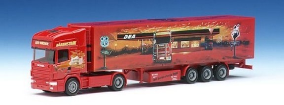 Scania 144 TL cold suitcase saddle train 2A/3A