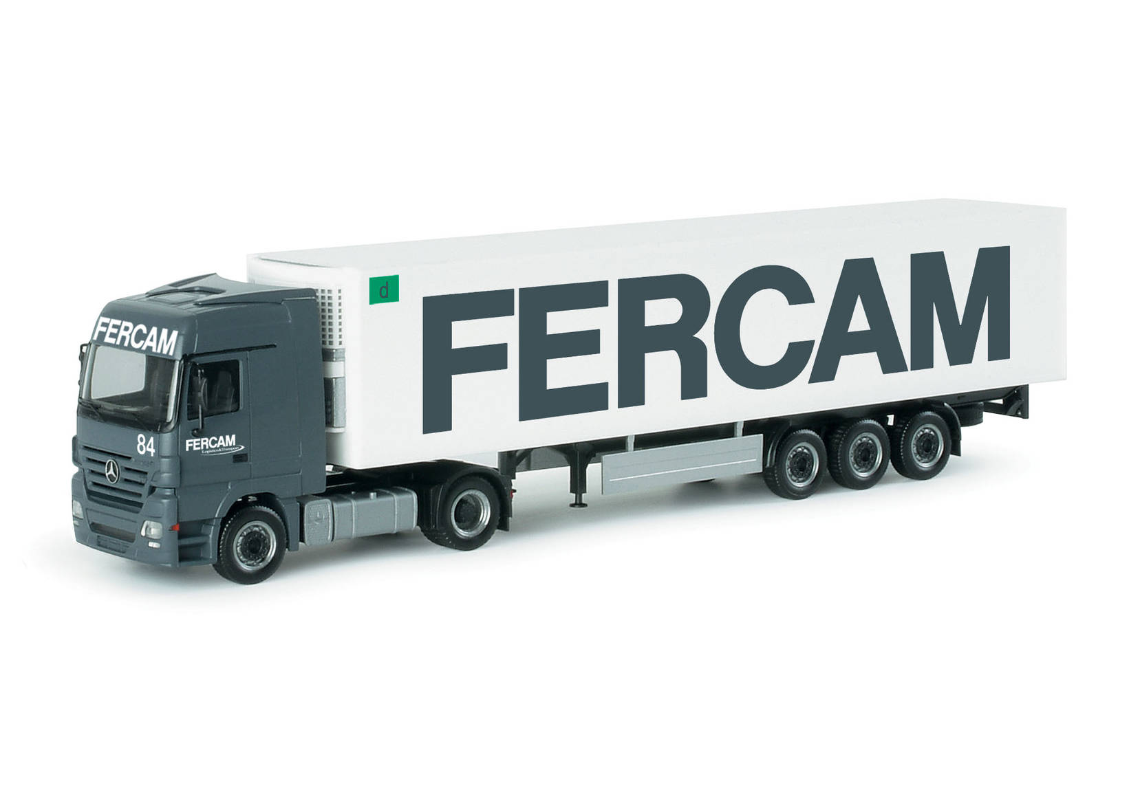 Mercedes-Benz Actros L refrigerated box semitrailer "Fercam" (I)