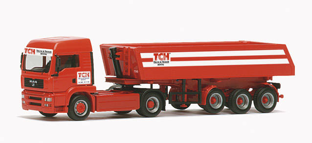 MAN TGA LX Kögel-Baukipper-Sattelzug "TCH"