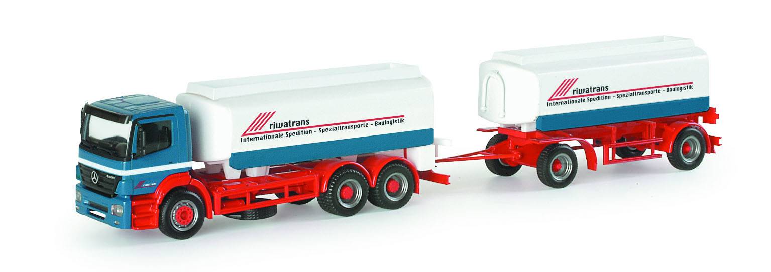Mercedes-Benz Axor refueling tank truck "Riwatrans"