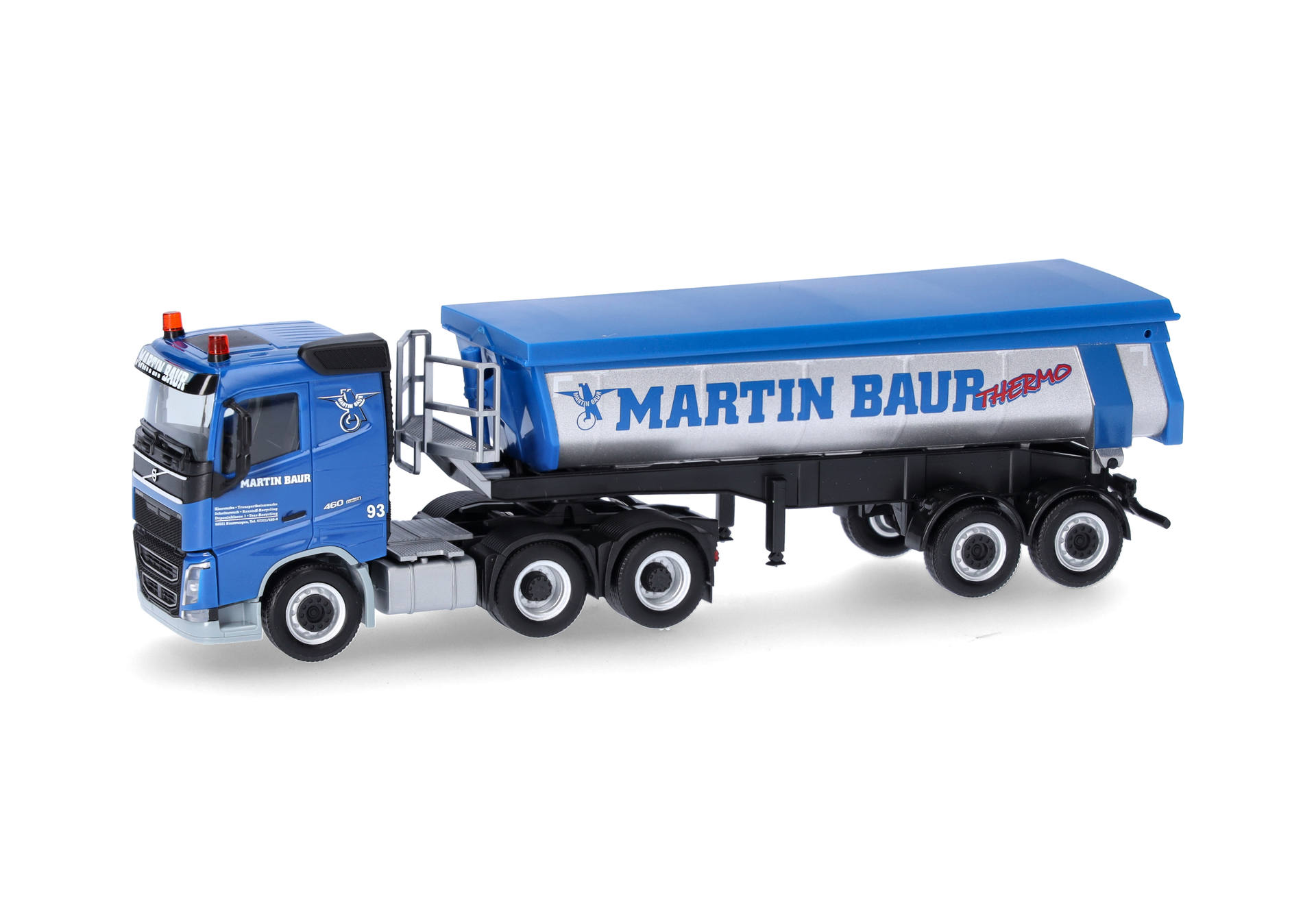 Volvo FH FD Thermomulden-Sattelzug Martin Baur" (Baden-Württemberg/Ertingen-Binzwangen)