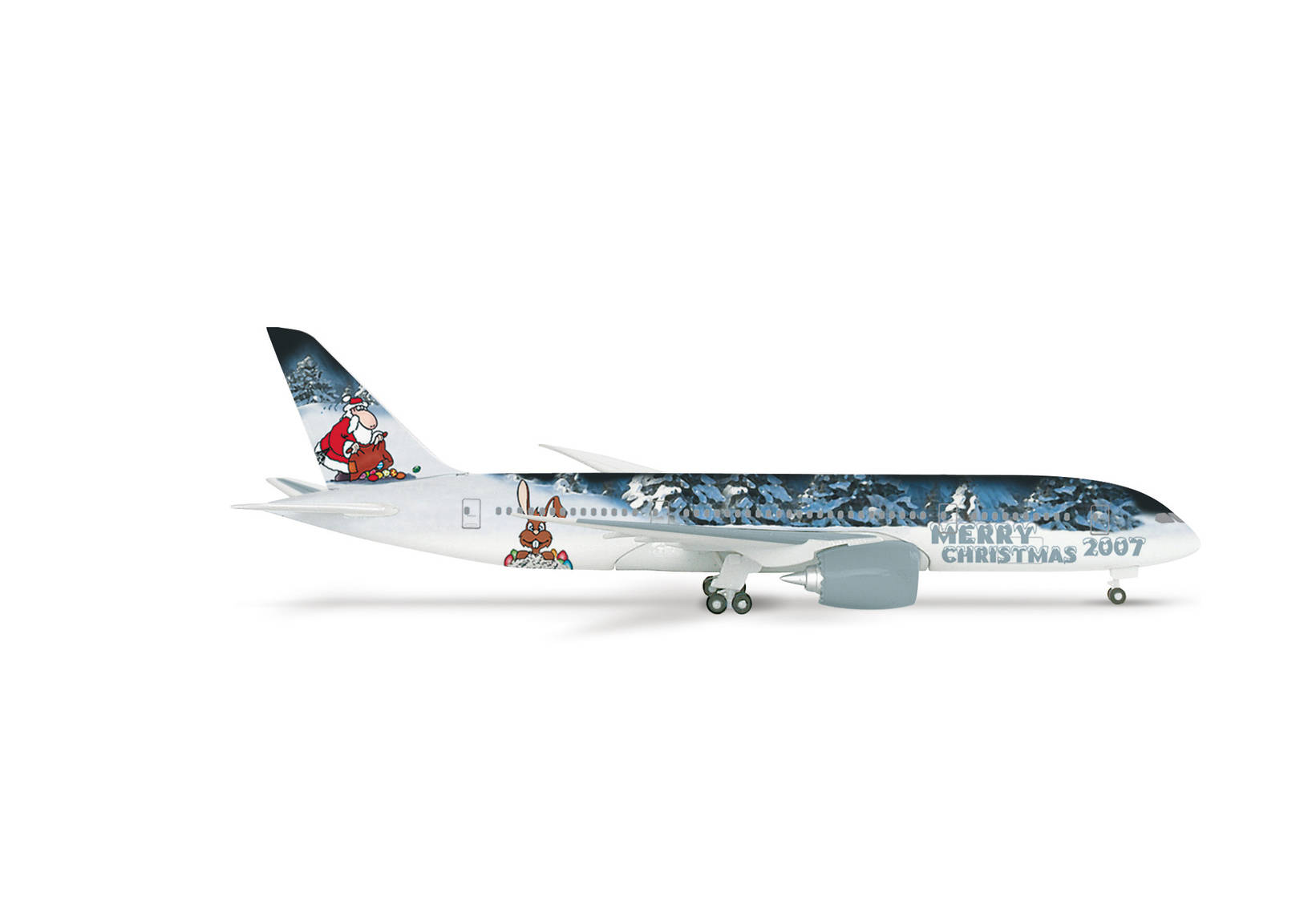 Boeing 787-8 (mit Fahrwerk) "Christmas-Modell 2007"