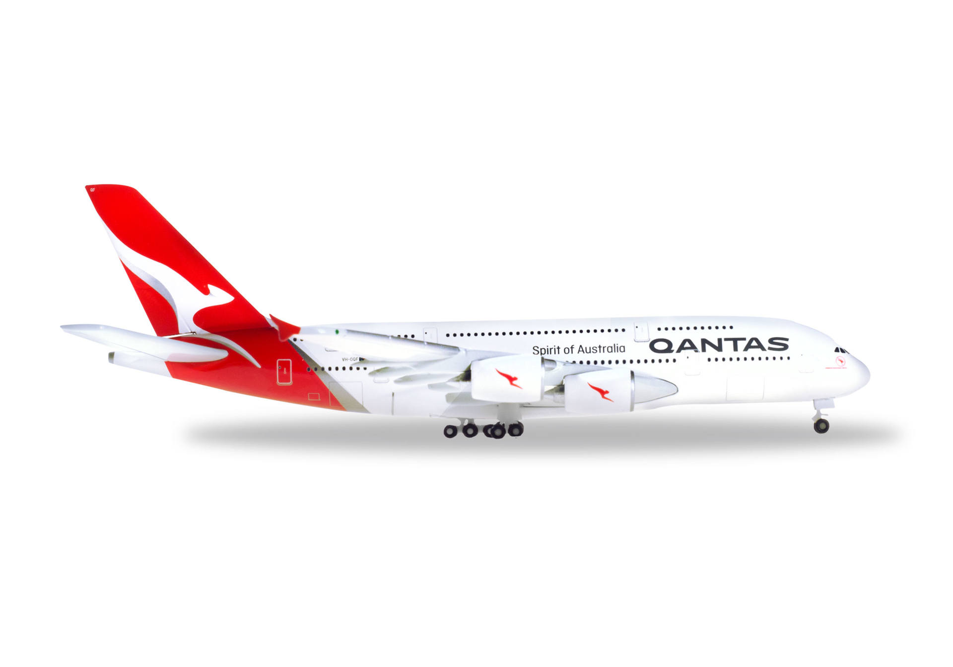 Qantas Airbus A380 - new colors