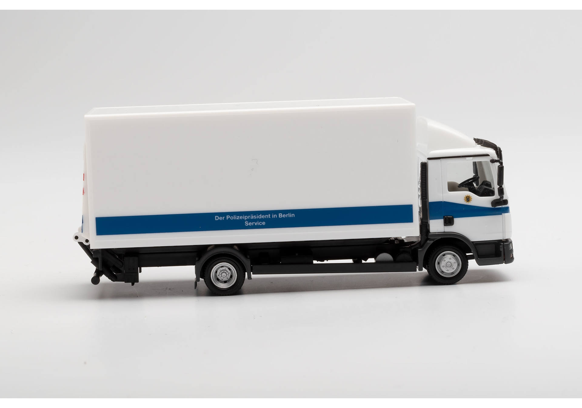 MAN TGL Koffer-LKW mit Ladebordwand „Polizei Berlin“