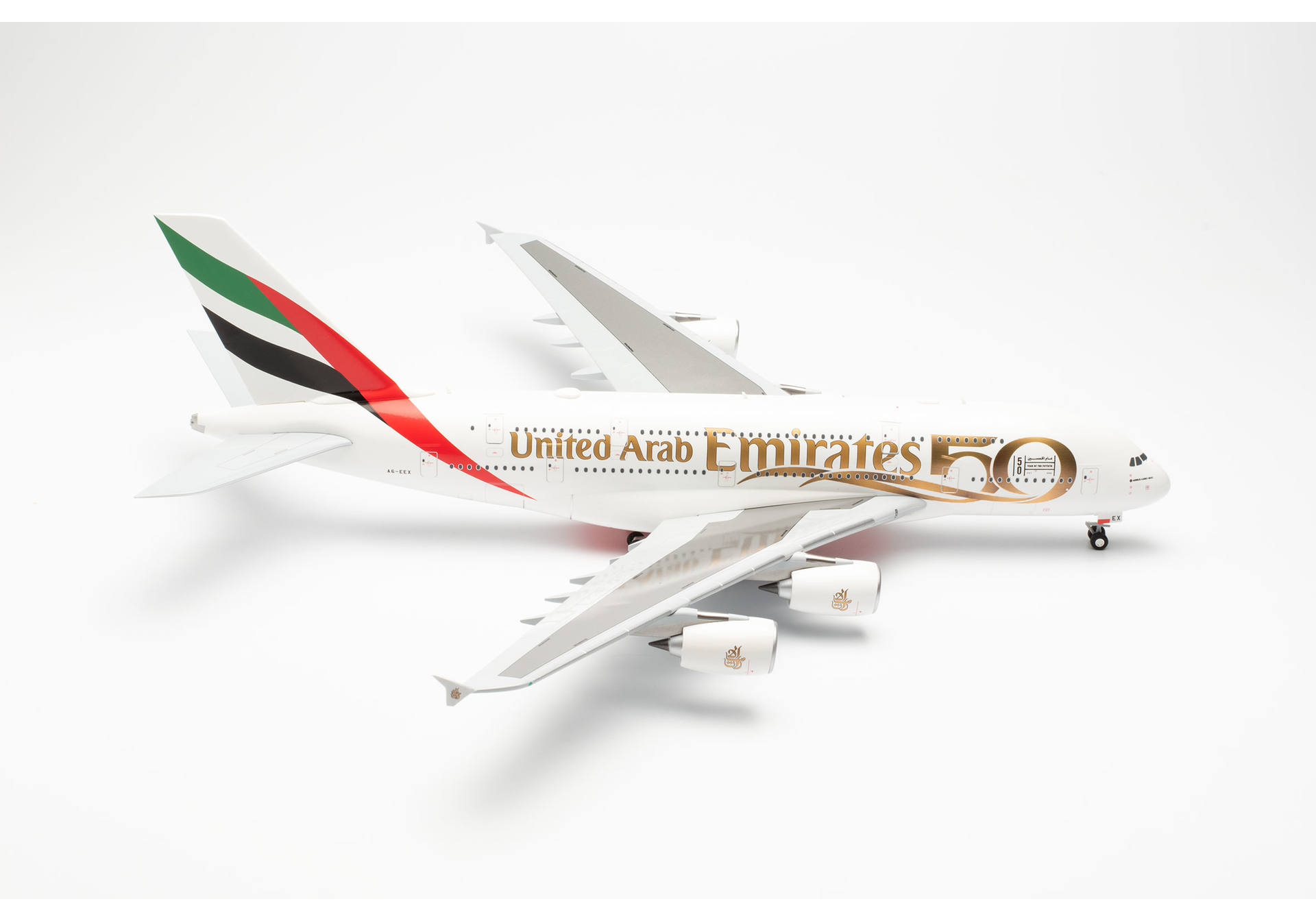 Emirates Airbus A380 - UAE 50th Anniversary – A6-EEX