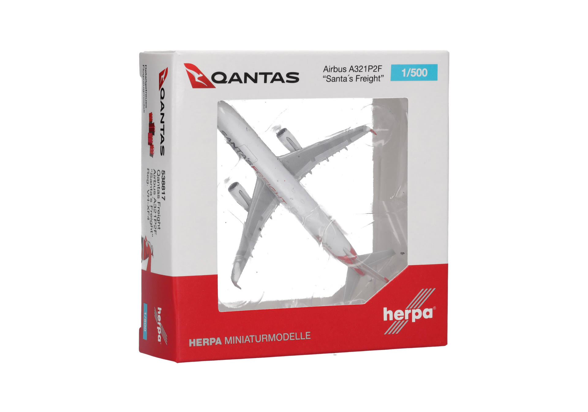 Qantas Freight Airbus A321P2F "Santa's Freight"