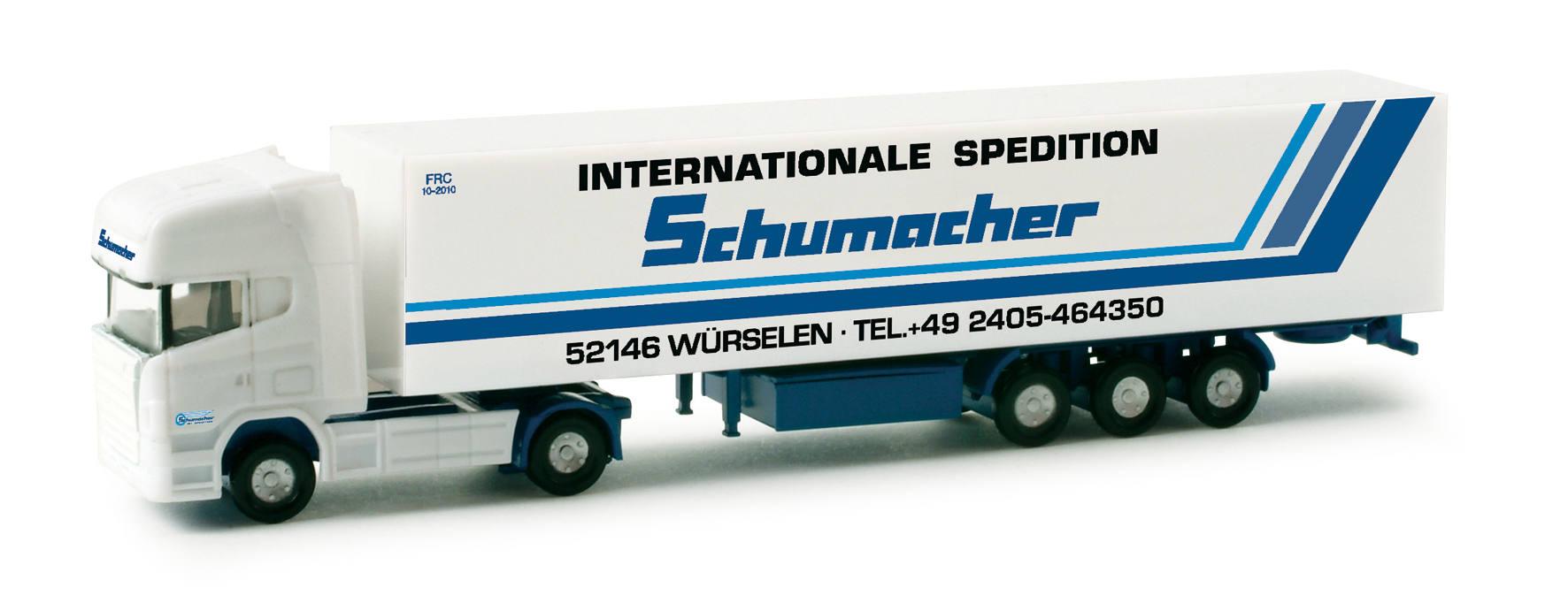 Scania R TL Koffer-Sattelzug "Schumacher"