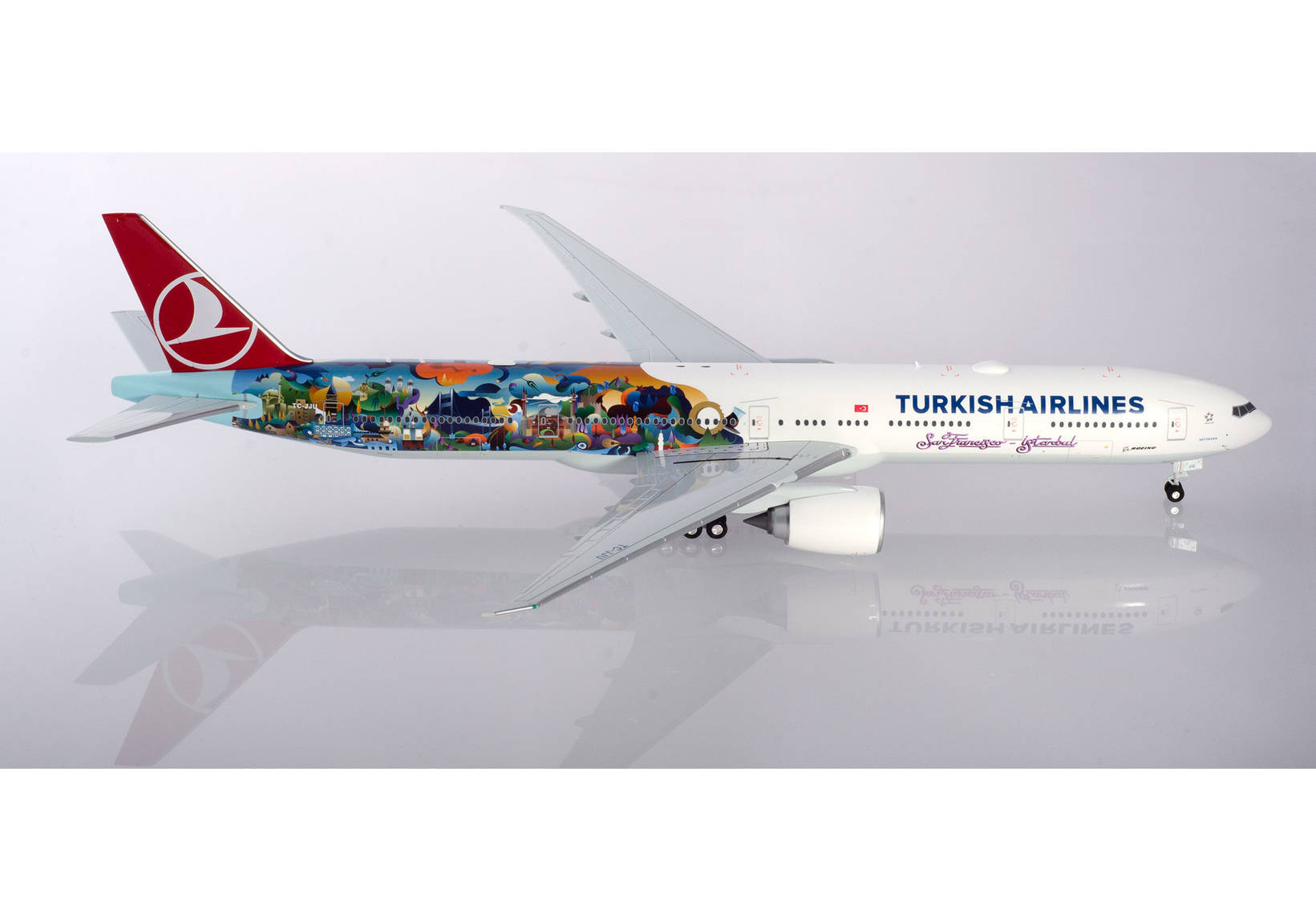 Turkish Airlines Boeing 777-300ER "Istanbul-San Francisco"