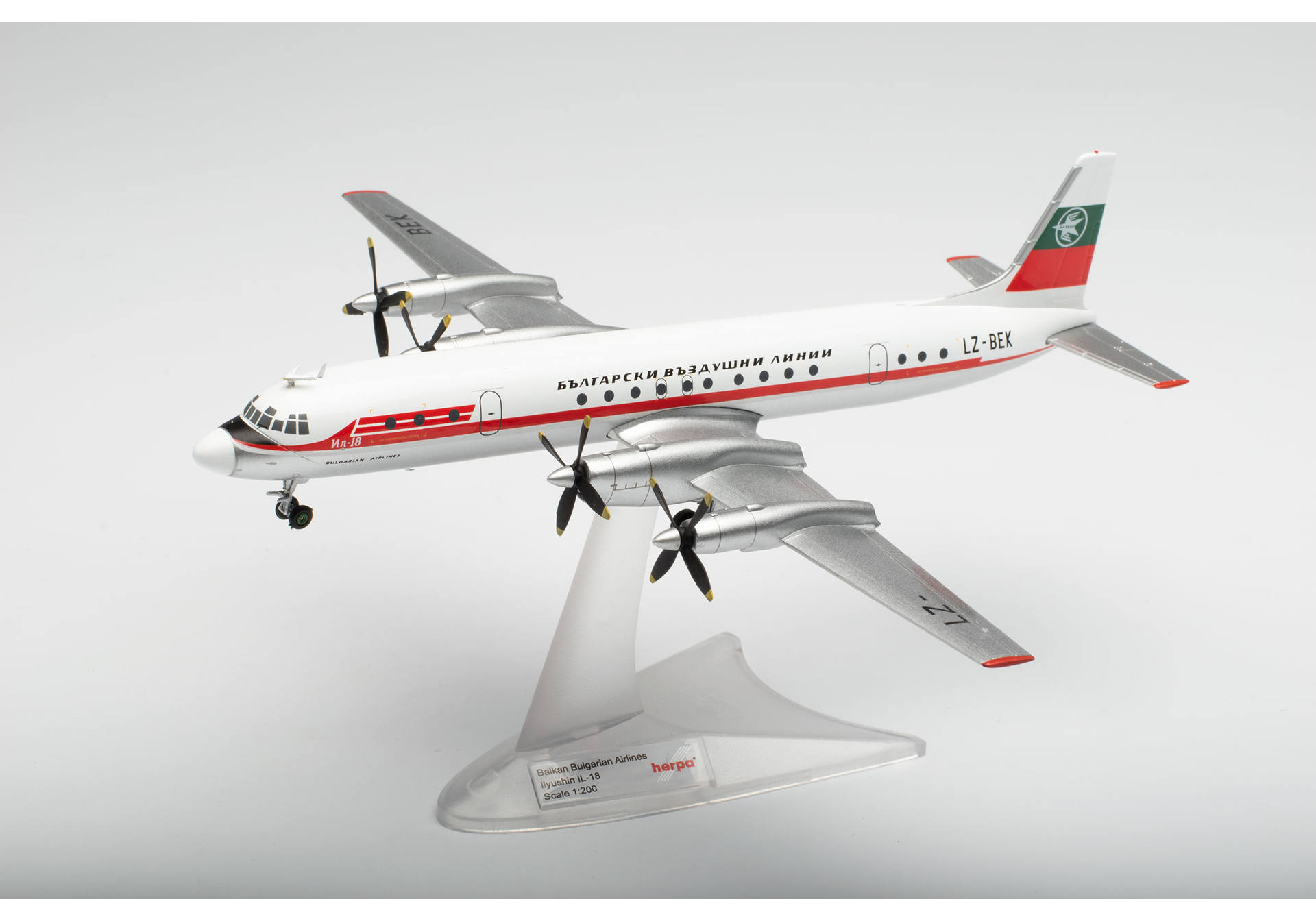 Balkan Bulgarian Airlines Ilyushin IL-18 – LZ-BEK