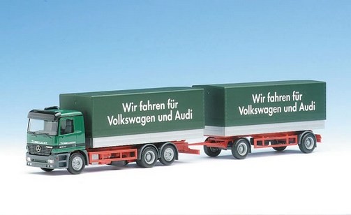 Mercedes-Benz Actros L platform/plan hitcher train 3a/2a