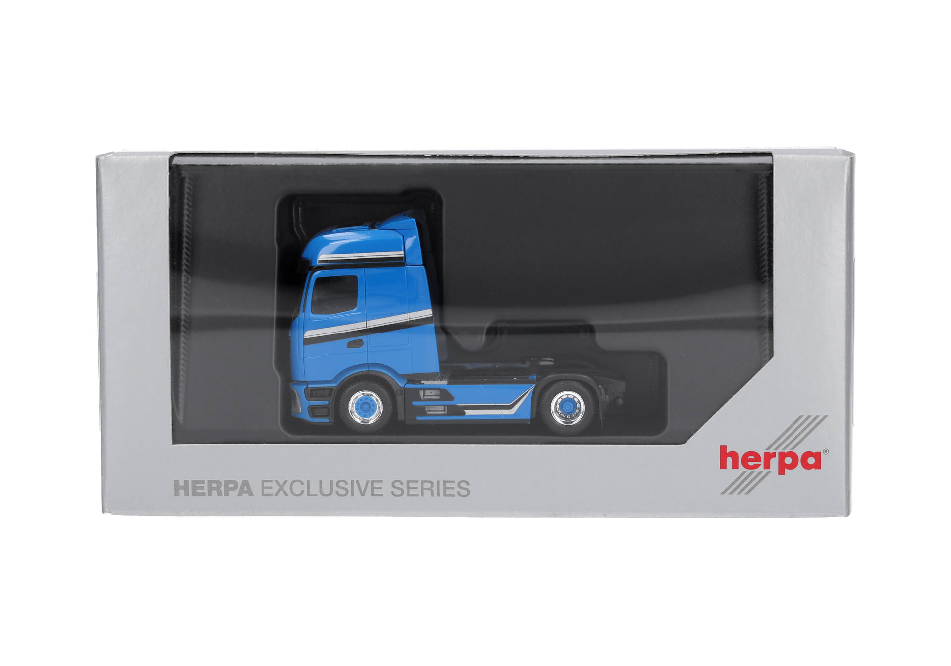 truck, toy, blue, semi-truck, model