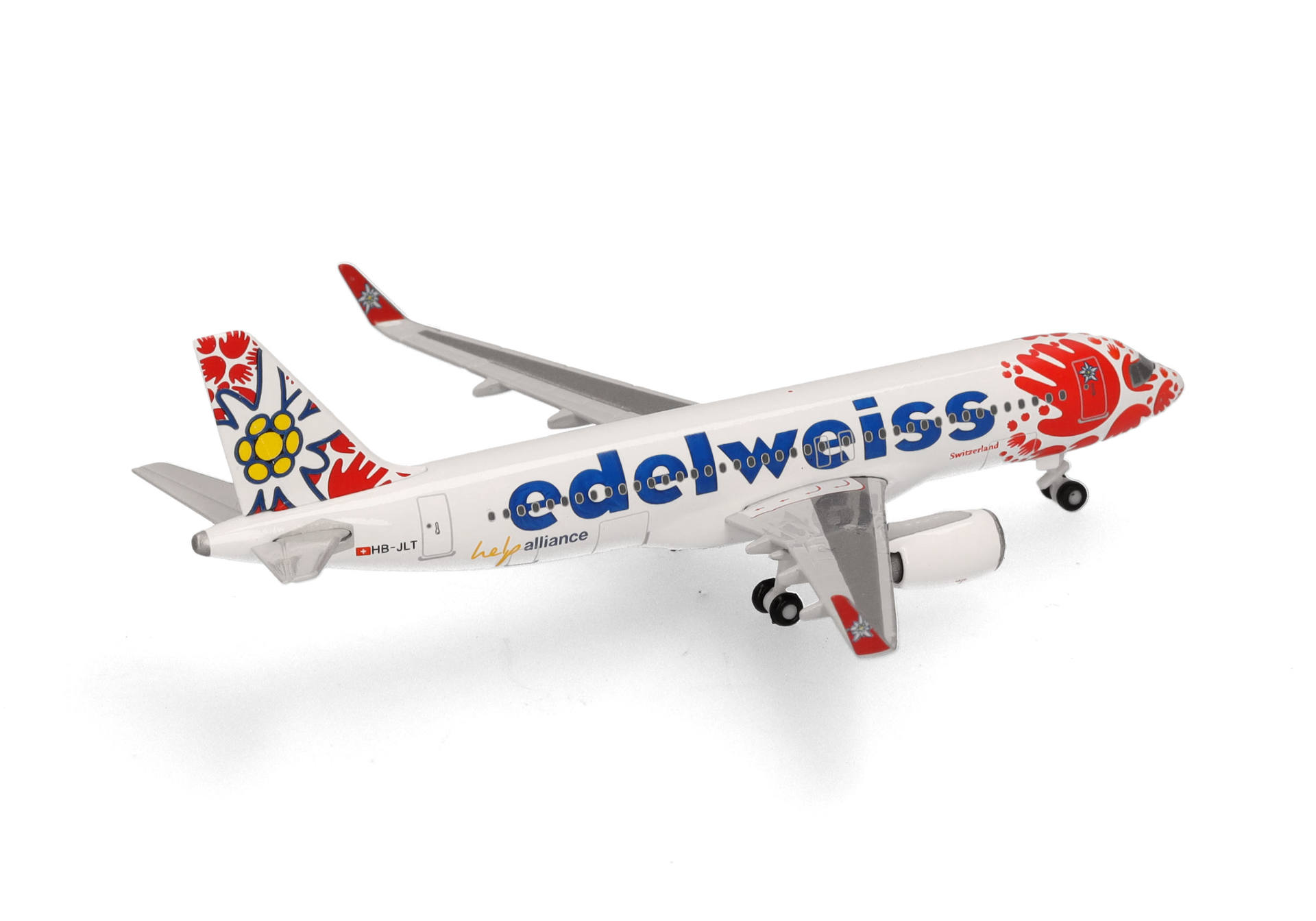 Edelweiss Air Airbus A320 “Help Alliance” – HB-JLT