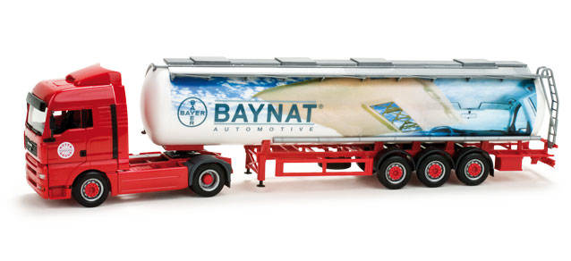 MAN TGA XLX jumbo tank semitrailer "Hoyer"