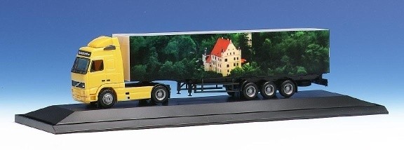 Volvo FH 16 Globetrotter case-saddle train 2A/3A