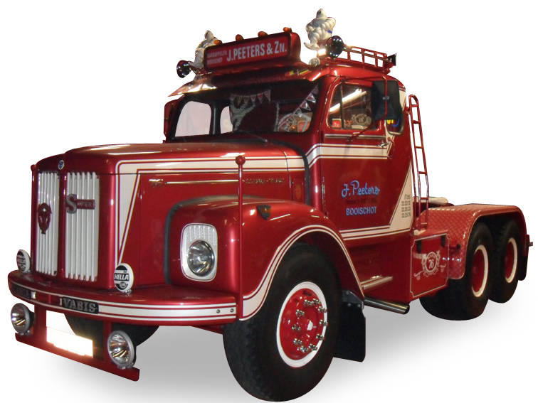 Scania Vabis rigid tractor "Peeters"