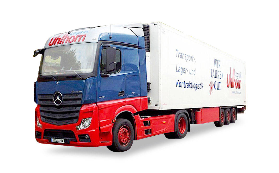 Mercedes-Benz Actros refrigerated semitrailer "Uhlhorn"