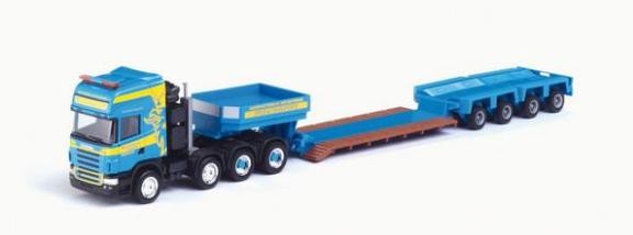 Scania R '04 TL (R580) deep charging saddle train