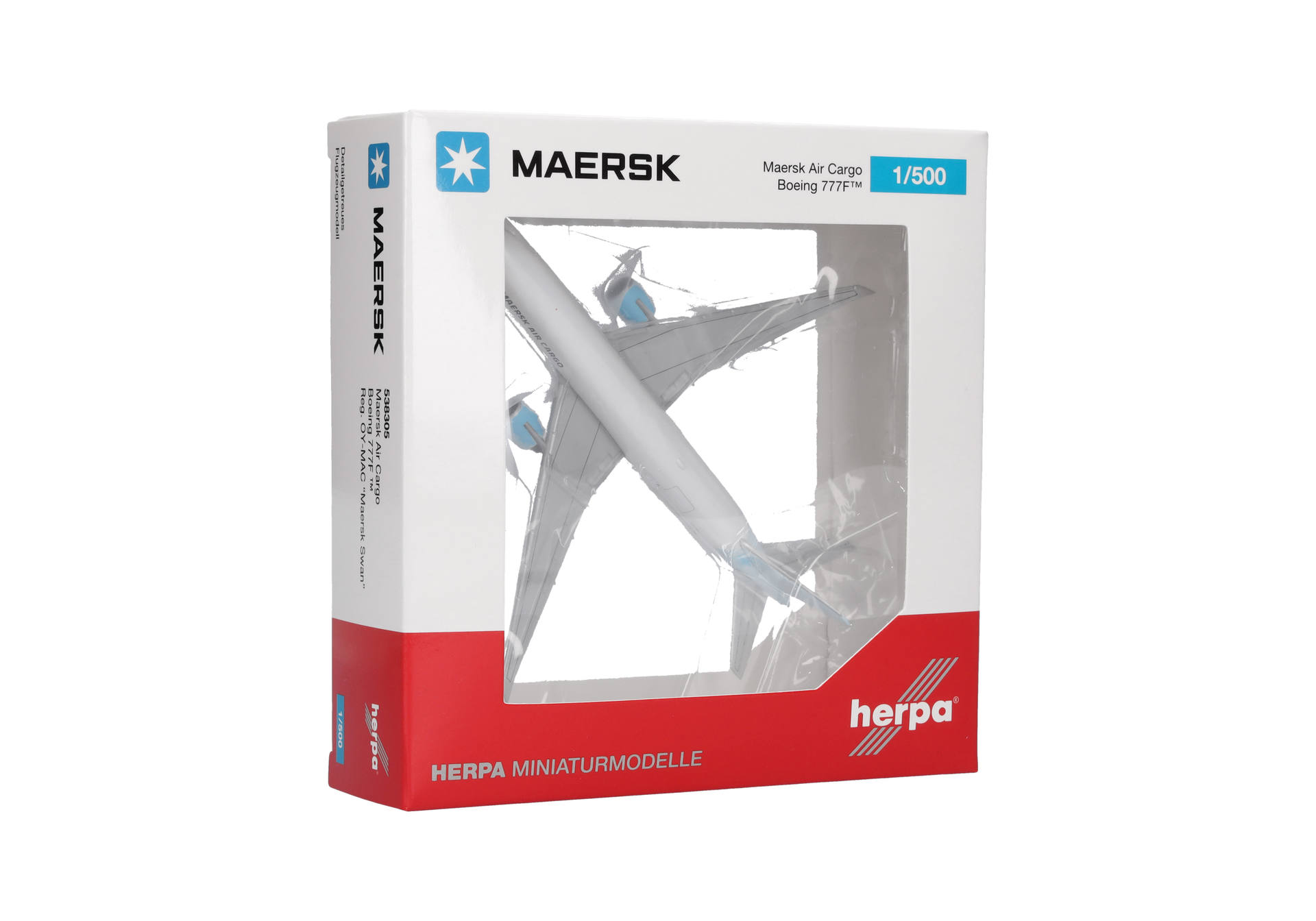 Maersk Air Cargo Boeing 777F - OY-MAC "Maersk Swan"