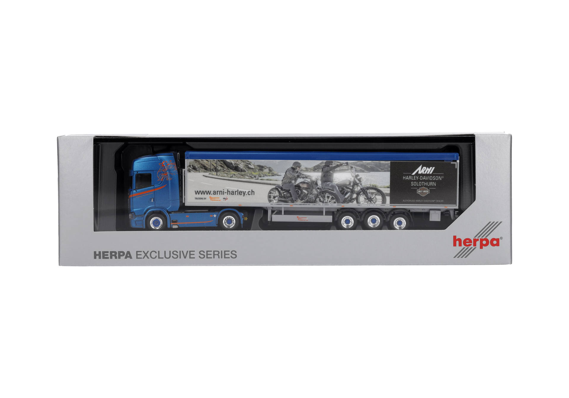 Scania CS 20 HD walking-floor semitrailer "Rüegsegger/Arni" (Swiss)