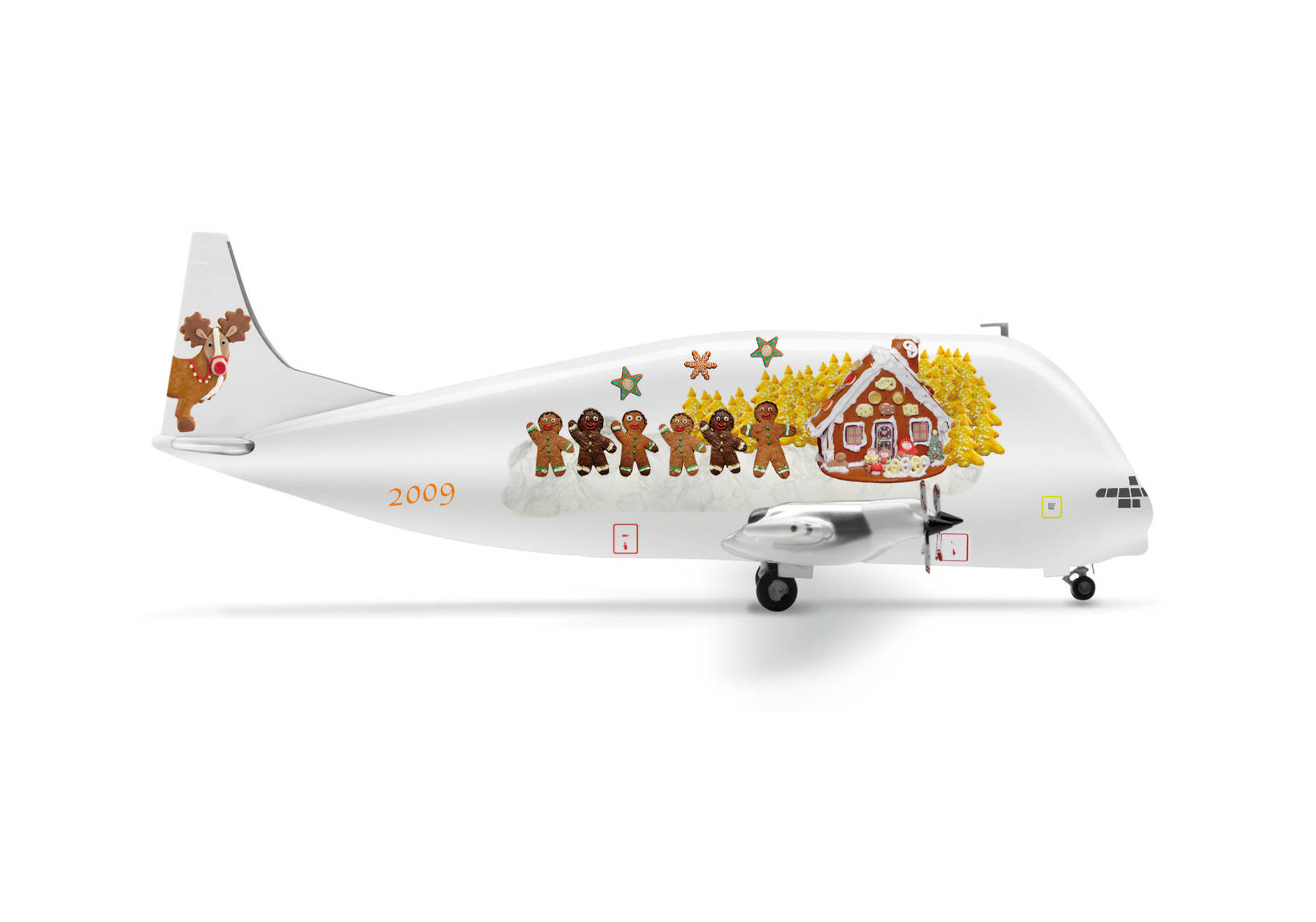 Aero Spacelines 377-SGT Super Guppy "Christmas 2009"