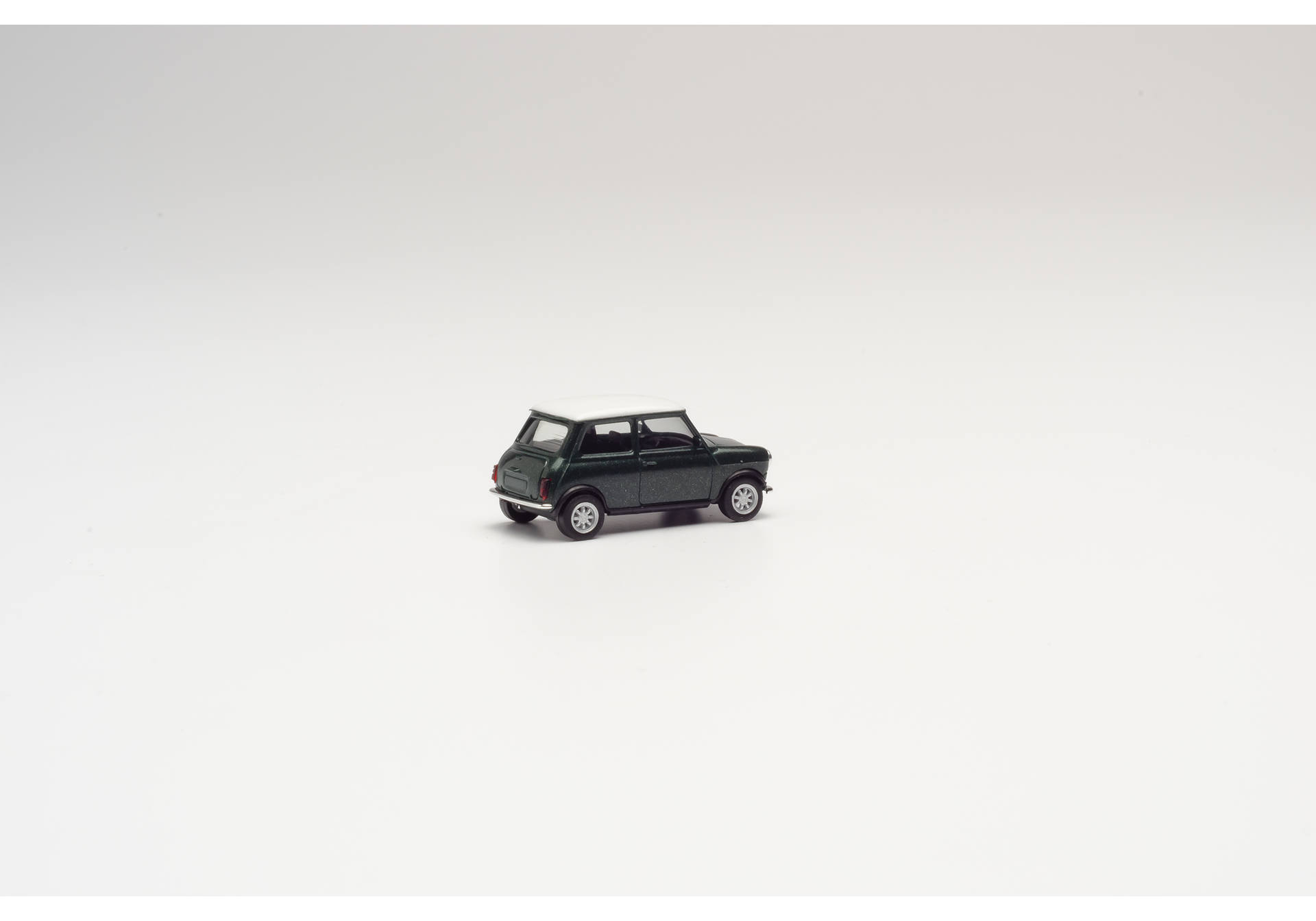 Mini Cooper with additional headlights