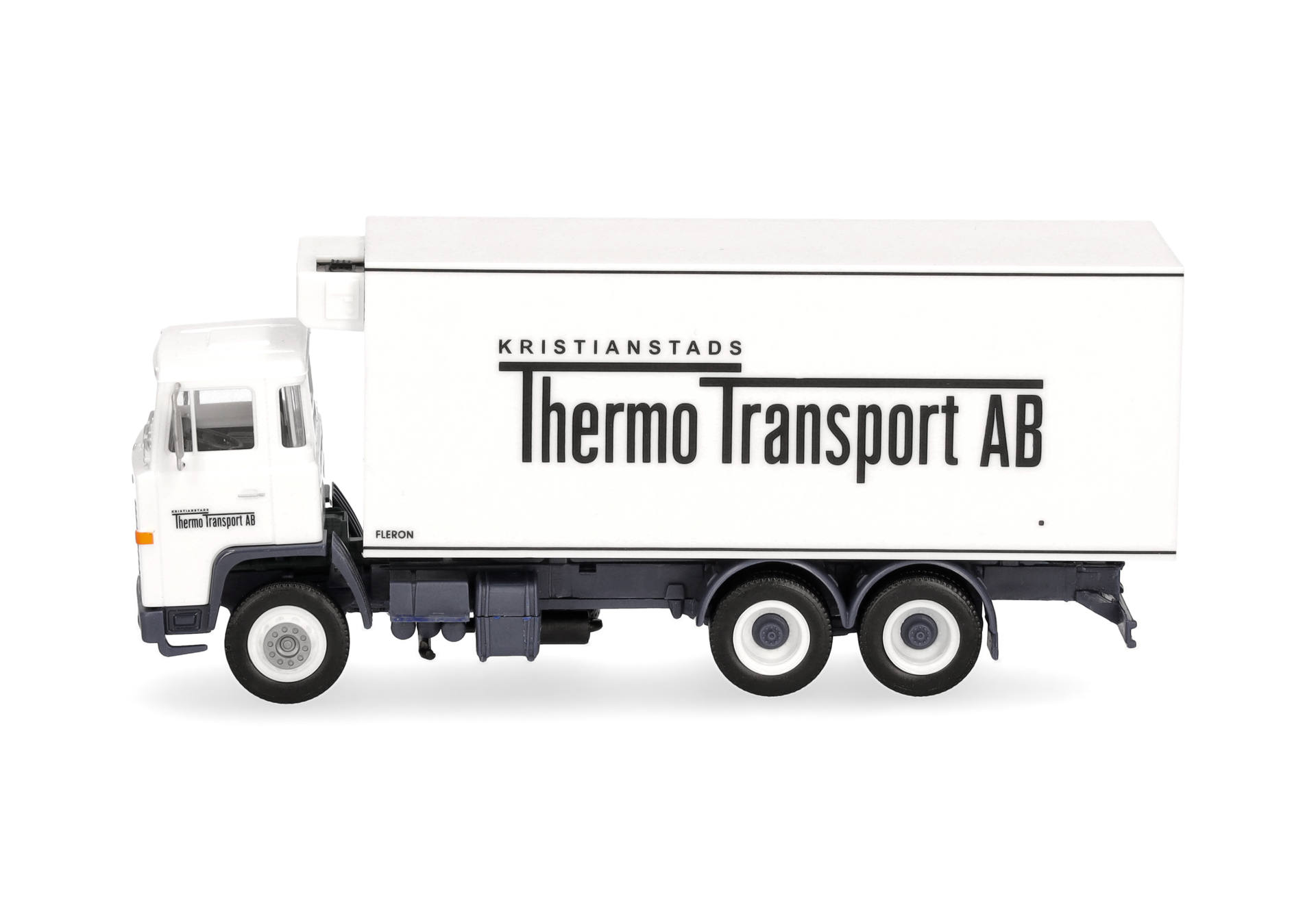 Scania 141 refrigerated box truck 3axles "Kristianstads Thermo Transport AB"