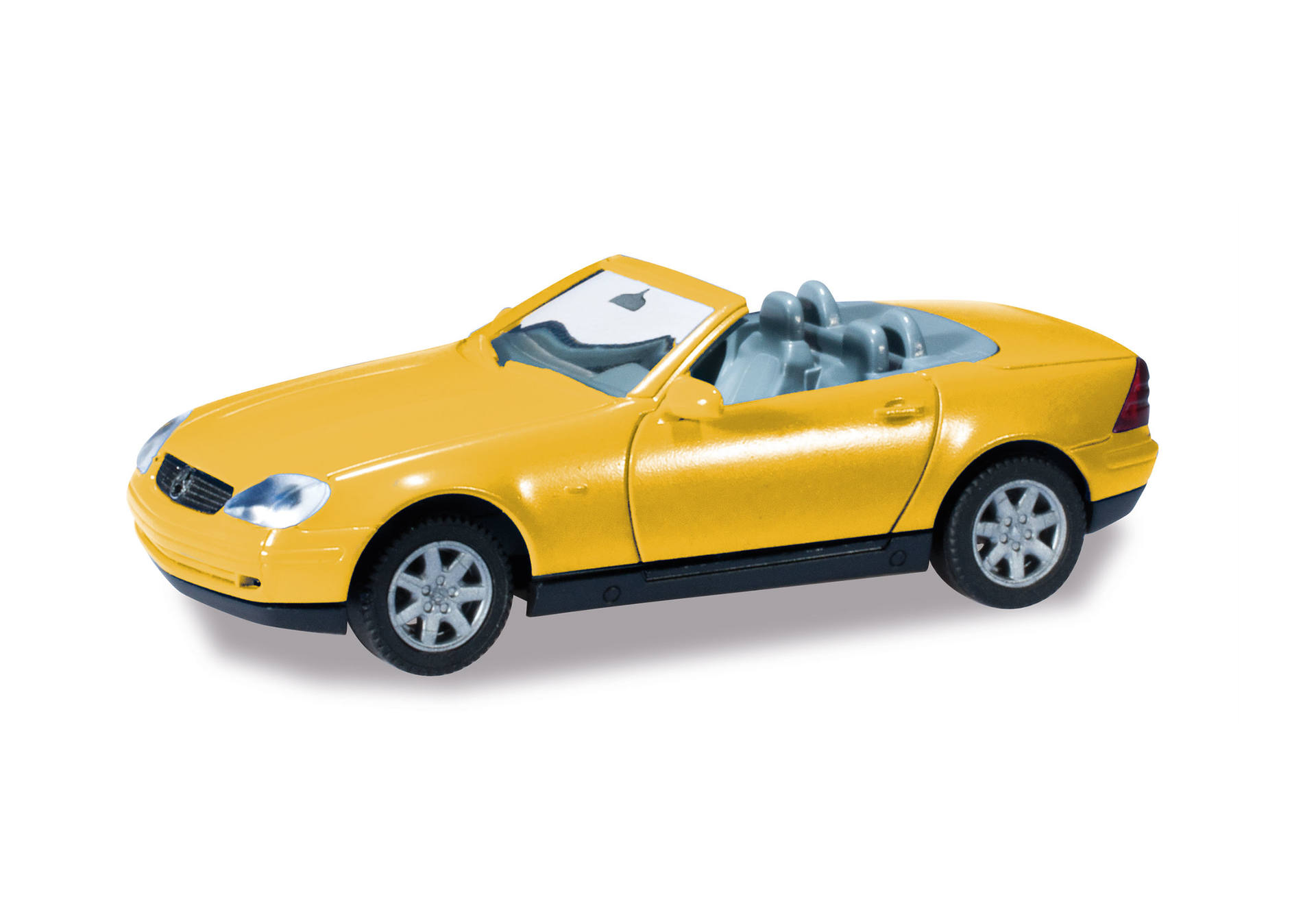Minikit Mercedes-Benz SLK Roadster, gelb