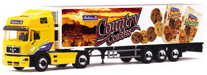 MAN F2000 Euro cool suitcase tractor -trailer 2A/3A
