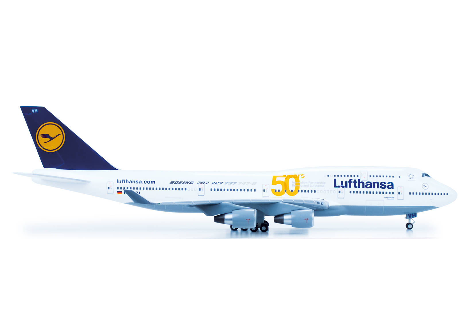 Lufthansa Boeing 747-400 "50 Years Partnership Lufthansa and Boeing"