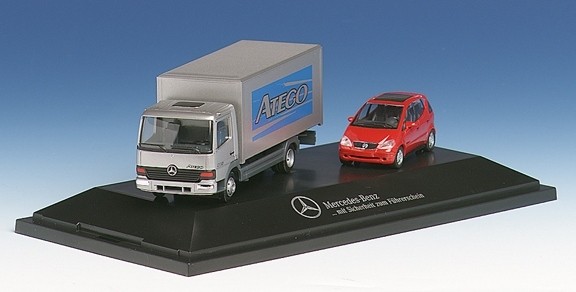 Mercedes-Benz ATEGO suitcase truck 2A A-Class
