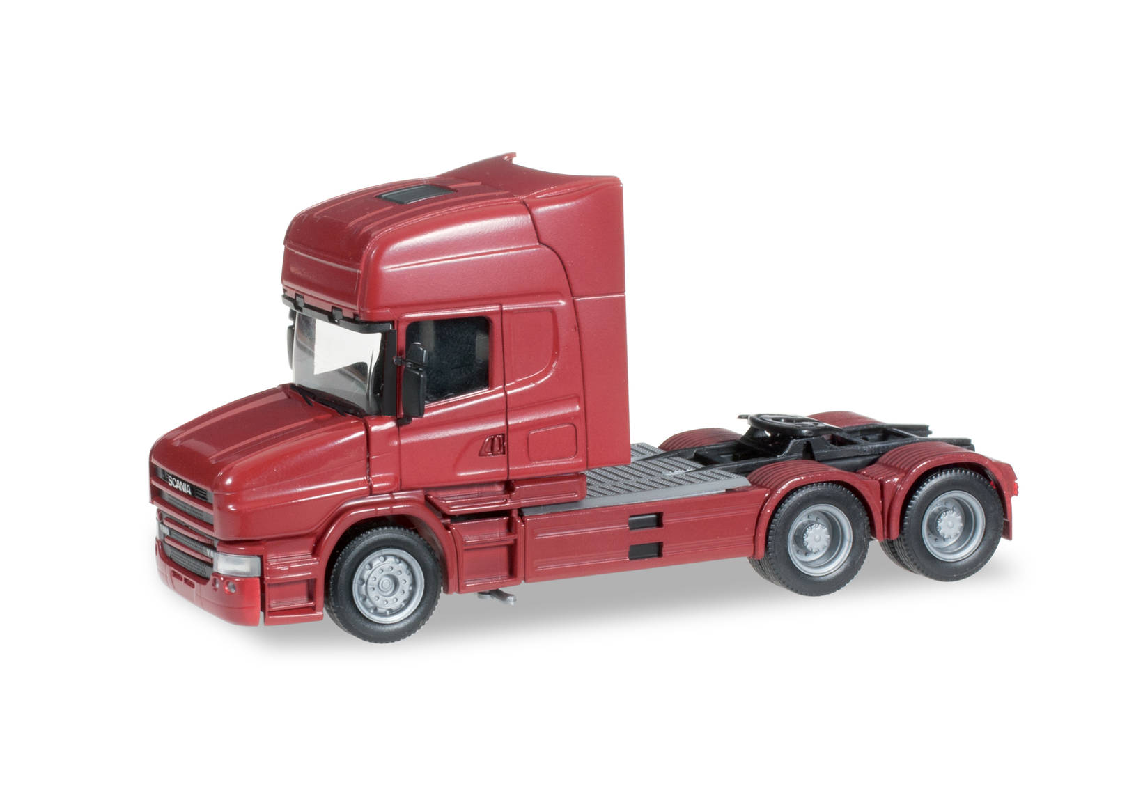 Scania Topline rigid tractor, wine red