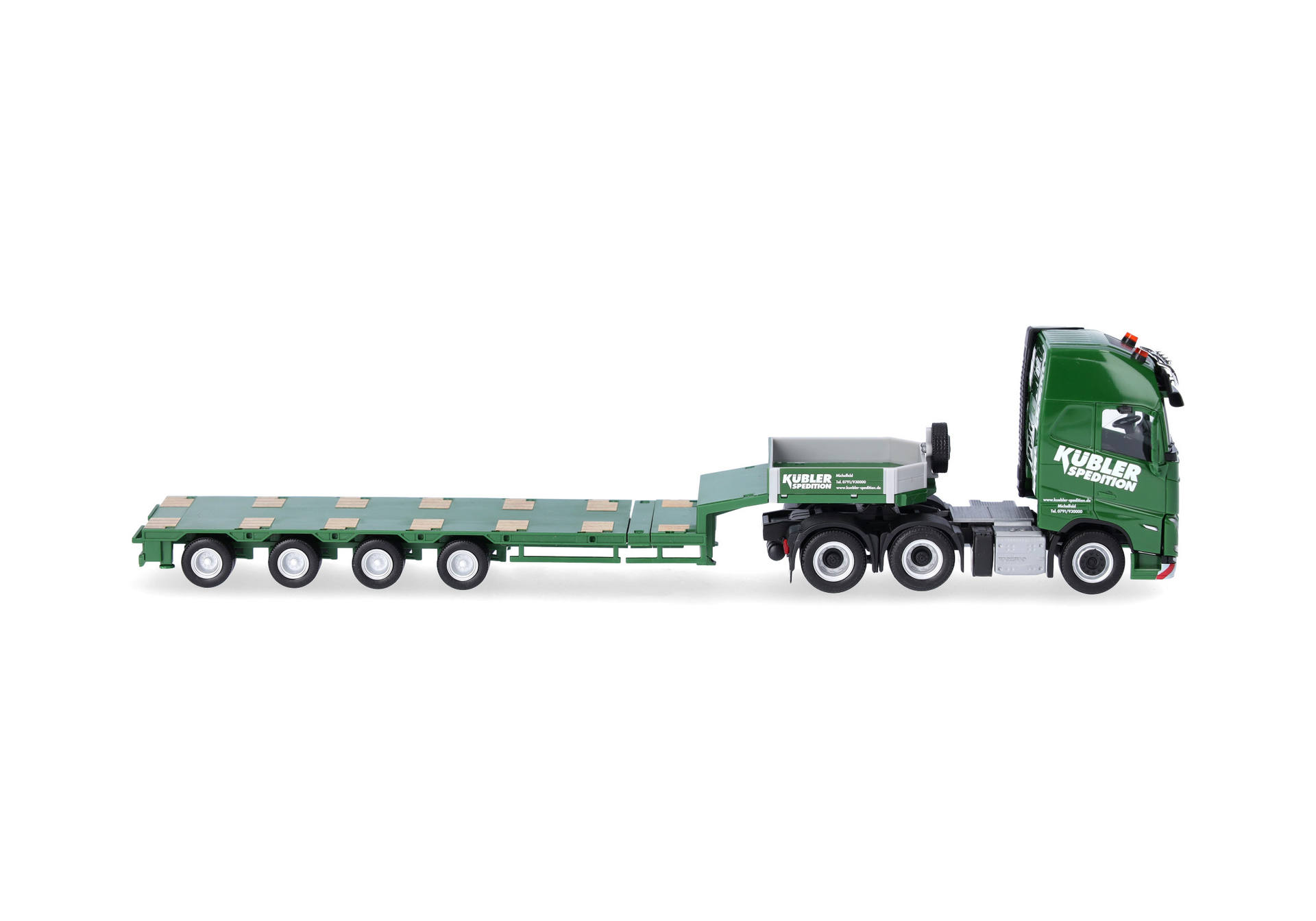 Volvo FH GL XL 2020 Semitieflade-Sattelzug "Kübler"