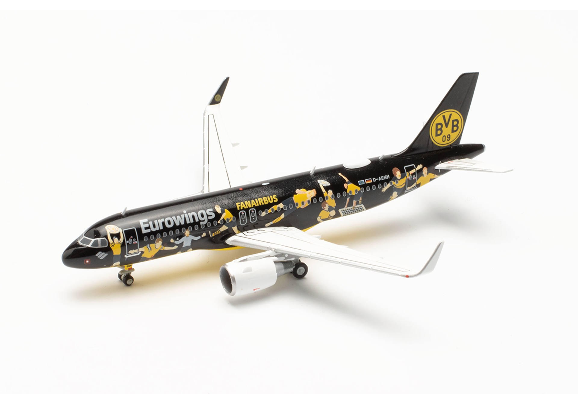 Eurowings Airbus A320 "BVB Fanairbus" - D-AEWM