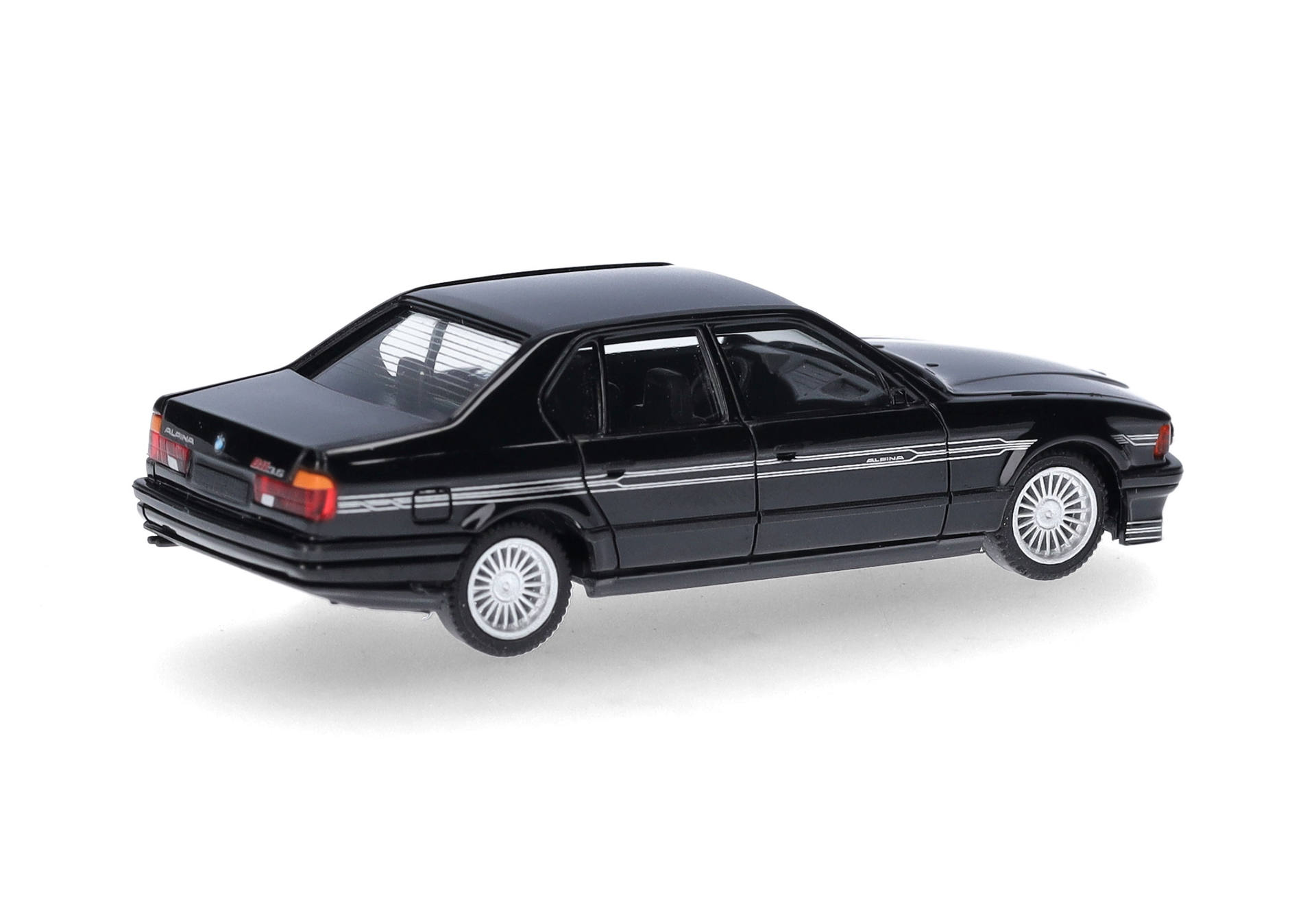 BMW Alpina B11 3,5, schwarz, Dekor silber