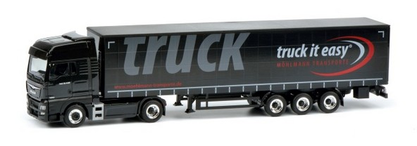 Man TGX XXL 2012 Curtain Planning Satta Train 2a/3a