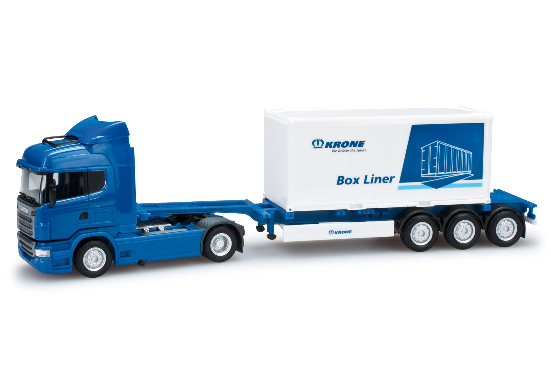 Scania R HL container semitailer "Krone"