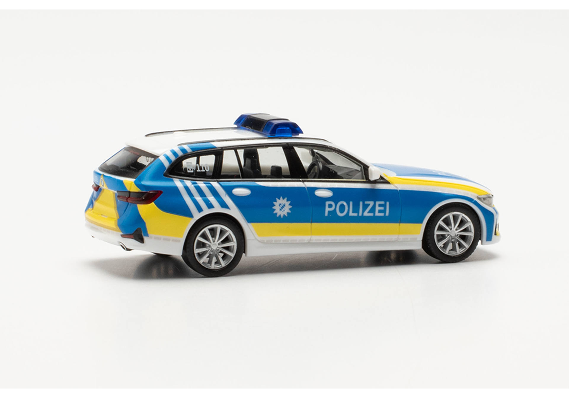 BMW 3er Touring „Polizei Bayern“, weiß