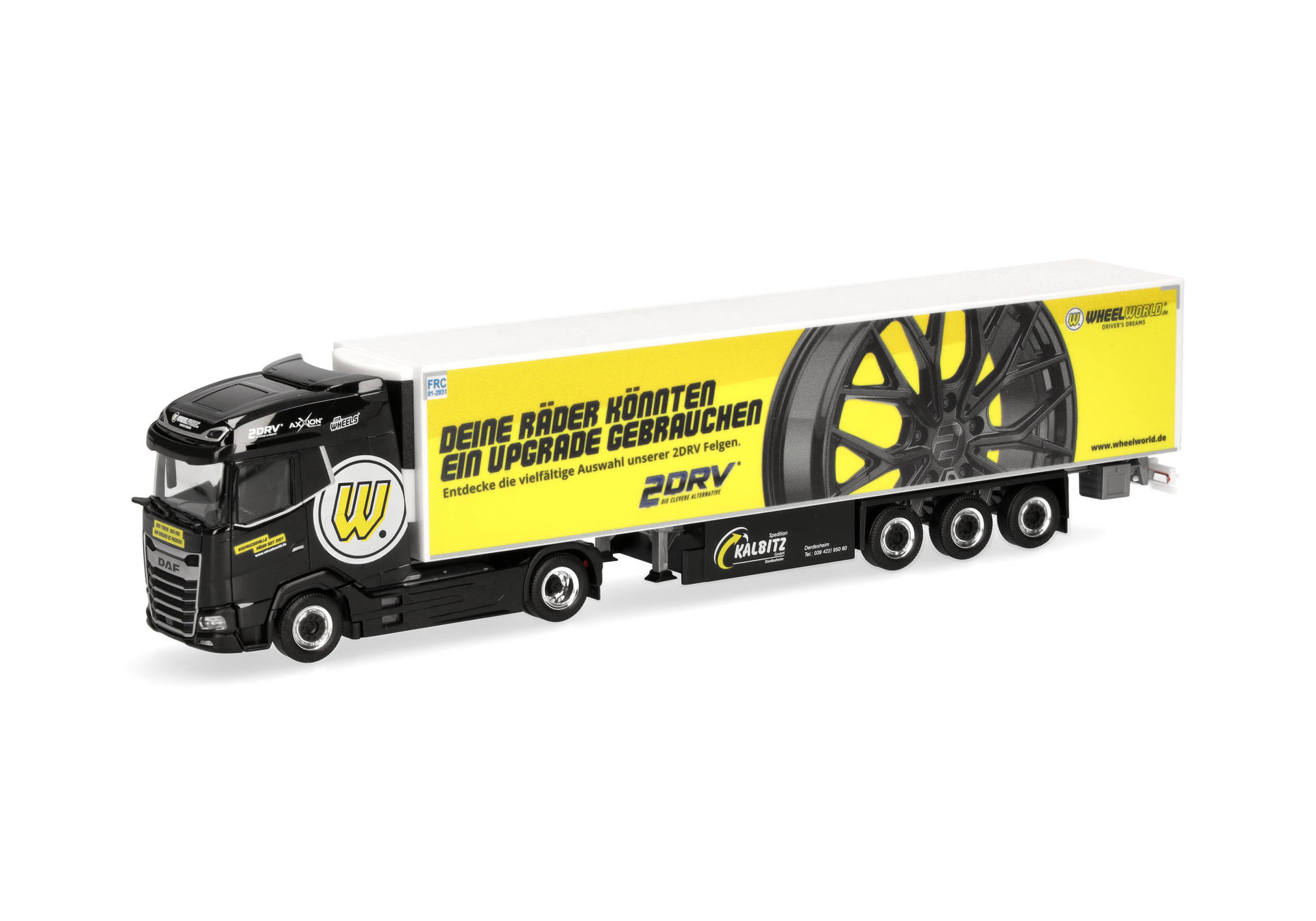 DAF XG refrigerated semitrailer "Spedition Kalbitz/Wheelworld-2DRV"
