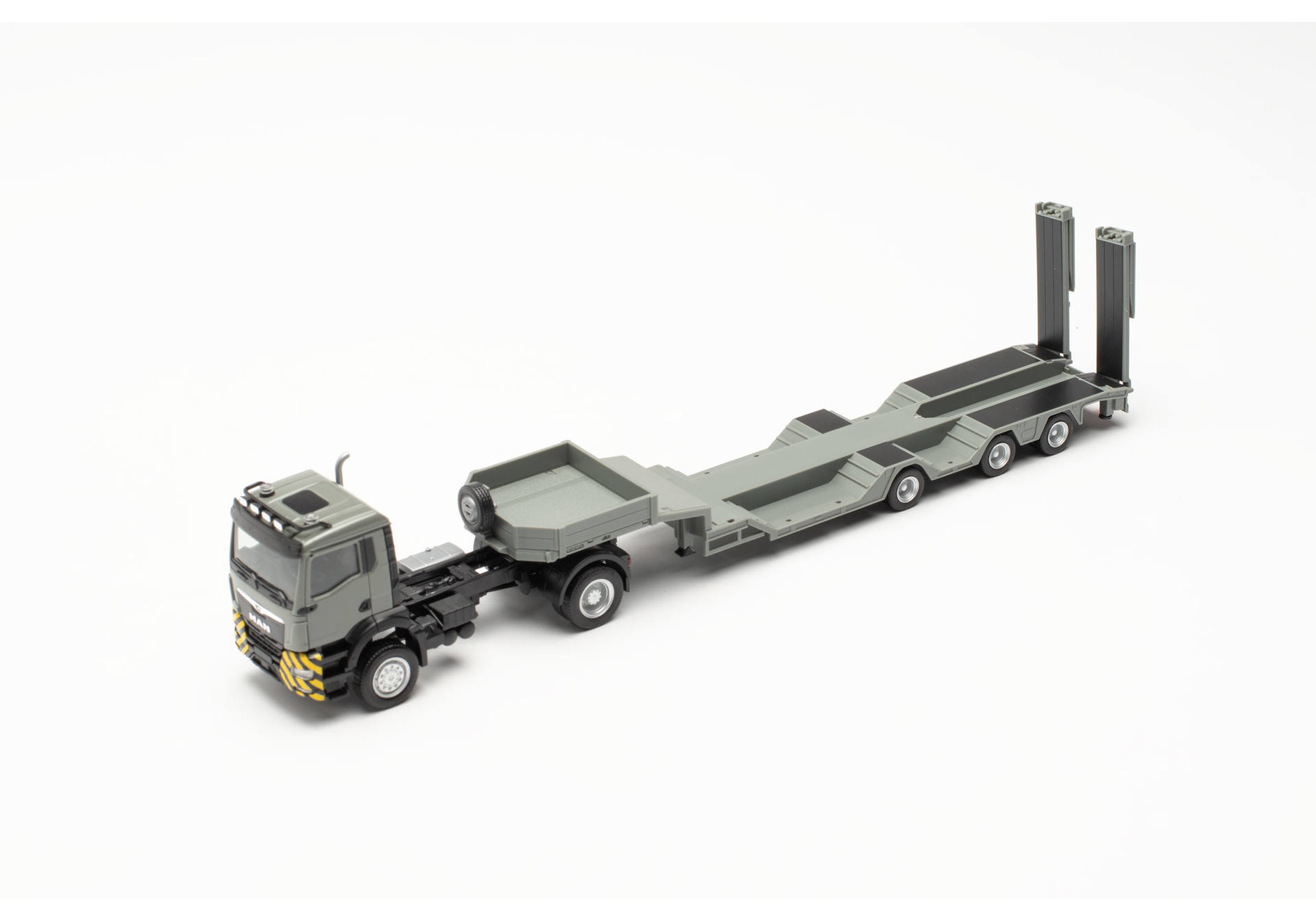 MAN TGS NN (individual) 4x4 Allrounder semitrailer grey/yellow