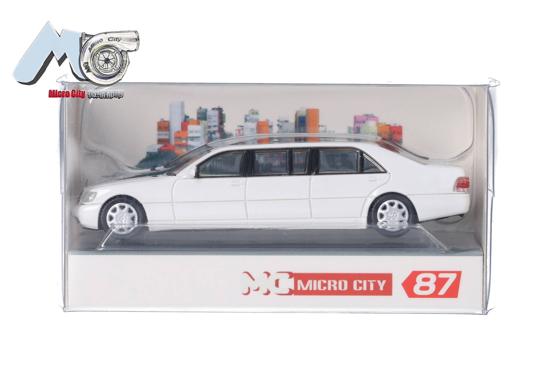 MicroCity: Mercedes-Benz S600 Pullman, white