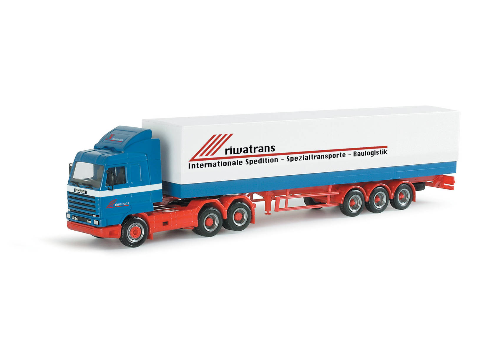 Scania SL Planen-Sattelzug "Riwatrans"
